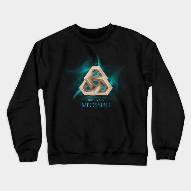 Nothing is impossible! Crewneck Sweatshirt by KRUMULUS